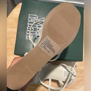 Wild Fable Cream Women's wedge Sandals size 7